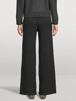 Drawstring Cashmere Trousers