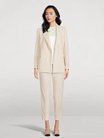 Tapered Wool Trousers