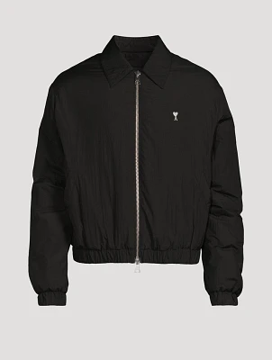 Ami de Cœur Technical Canvas Zip Jacket