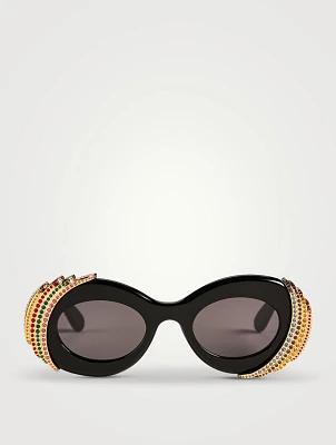 Loewe x Paula's Ibiza Oval Sunglasses