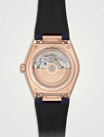 Highlife Automatic COSC Stainless Steel Watch With Croc-Embossed Leather Strap
