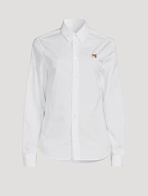 Classic Fox Head Poplin Shirt