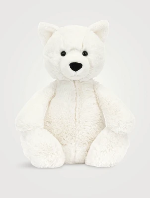 Bashful Arctic Fox Original Plush Toy