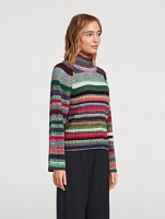 Fair Trade Cashmere Up-Knit Turtleneck Sweater