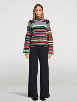 Fair Trade Cashmere Up-Knit Turtleneck Sweater