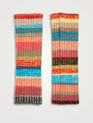 Fair Trade Cashmere Up-Knit Arm Warmers