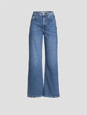 Ellie High-Waisted Wide-Leg Jeans