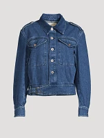 Sawyer Belted Denim Jacket