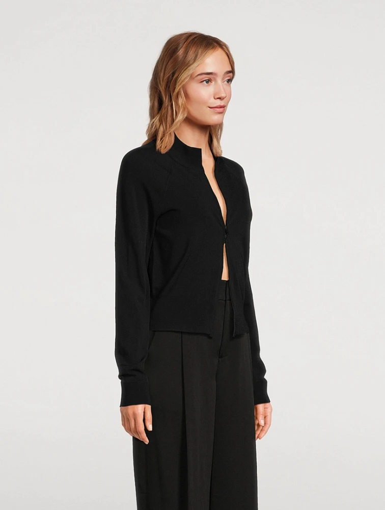Raglan-Sleeve Jacket