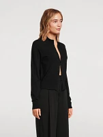 Raglan-Sleeve Jacket