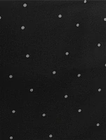 Chiffon Overlay Midi Skirt Polka Dot Print