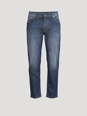 Loose Stretch Denim Jeans