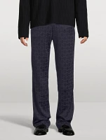 Monogram Formal Jogging Pants