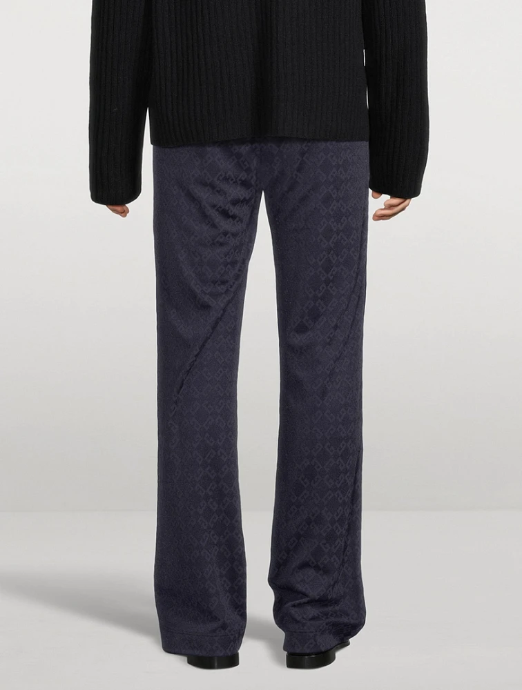 Monogram Formal Jogging Pants