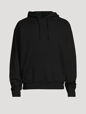 Script Embossed Hoodie