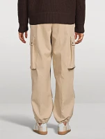 Drawstring Cargo Pants