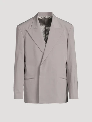 Double-Breasted Suit Jacket