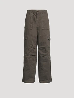 Twill Relaxed Pants