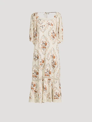 All The Attitude Maxi Dress Floral Print