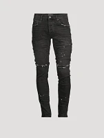 P001 Stretch Skinny Low-Rise Jeans