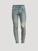 P002 Mid-Rise Slim Jeans
