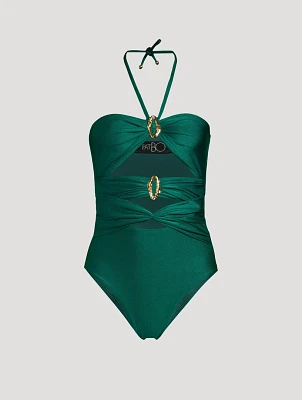 Piscina Cut-Out One-Piece Swimsuit
