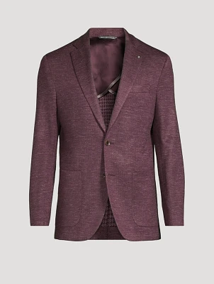 Wool Silk And Linen Jacket