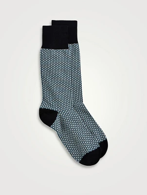 Elgar Diamond Jacquard Socks