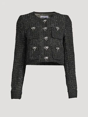 Textured Denim Jacket