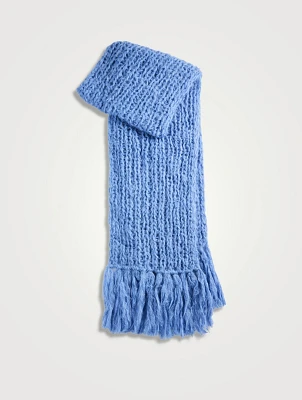Shaggy Alpaca Scarf
