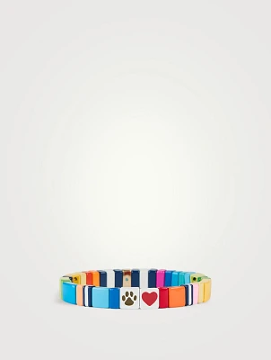 Paw Rainbow Bracelet