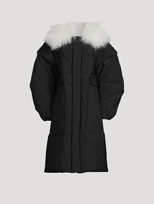 Moose Knuckles x Luar Nylon Down Parka