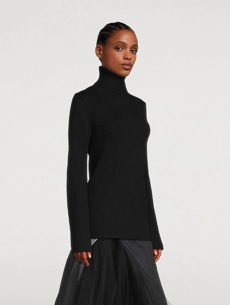 Ribbed Turtleneck