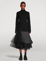 Ribbed Turtleneck