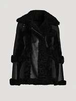 Garnier Shearling-Trimmed Down Jacket