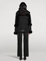 Garnier Shearling-Trimmed Down Jacket