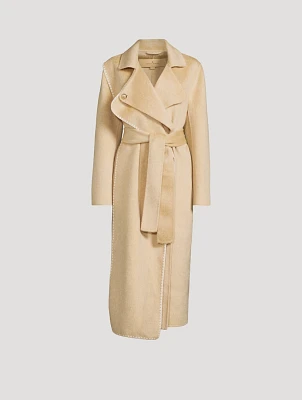 Elsa Belted Wool Cashmere Coat