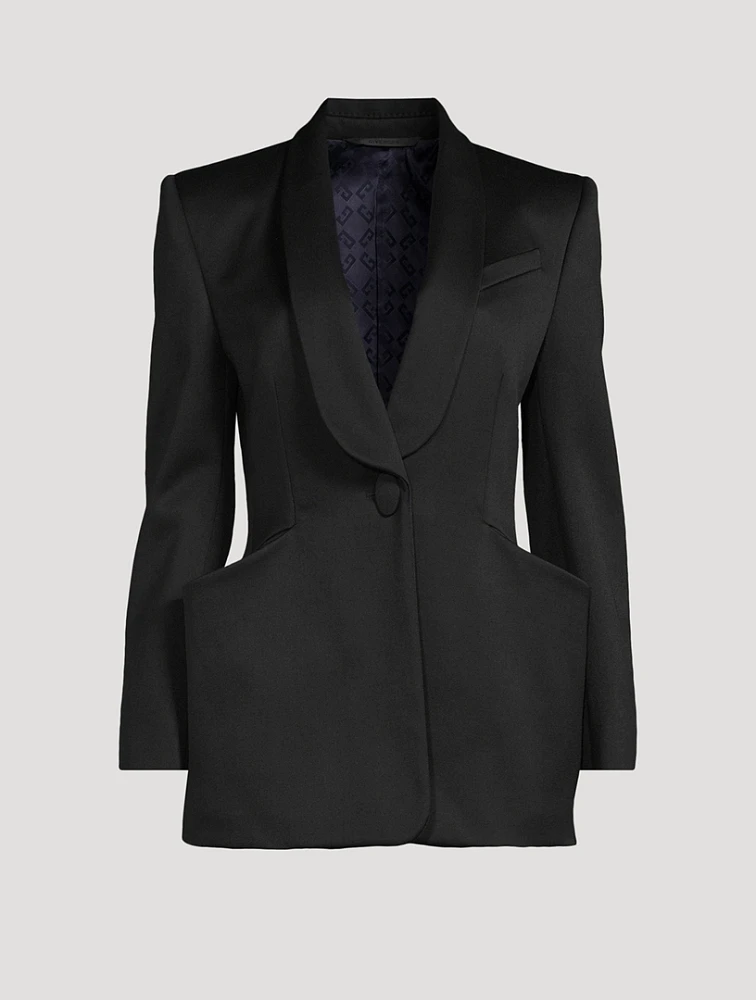 Wool Tuxedo Jacket
