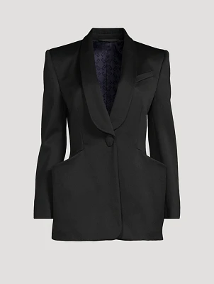 Wool Tuxedo Jacket