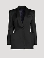 Wool Tuxedo Jacket