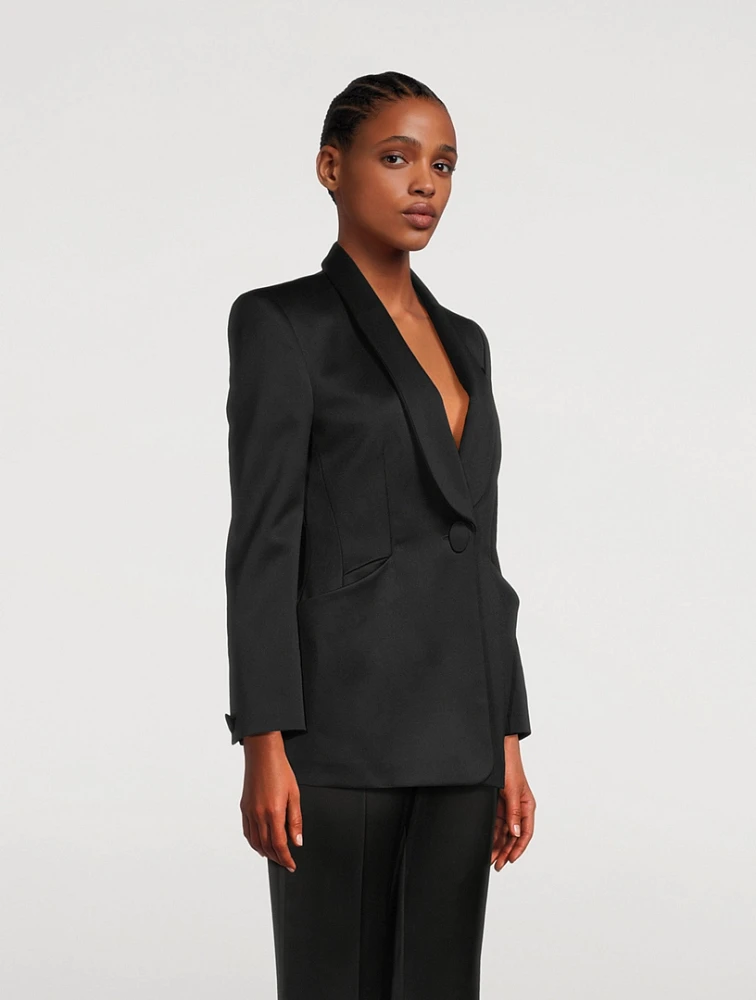 Wool Tuxedo Jacket
