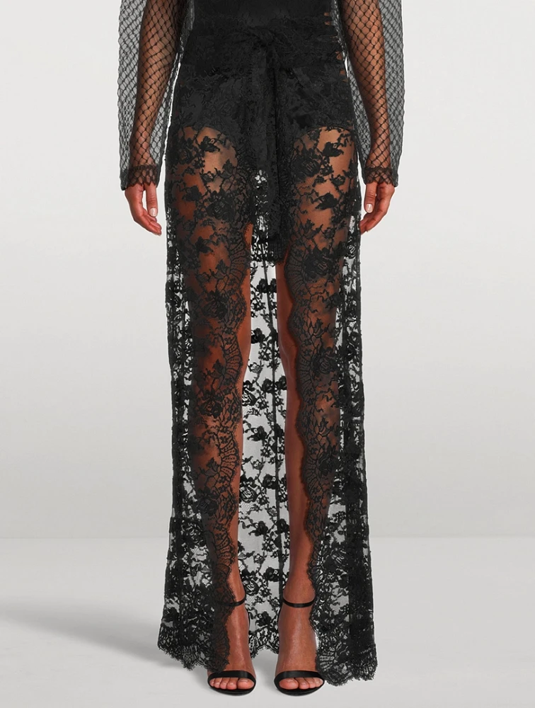 Chantilly Lace Maxi Skirt