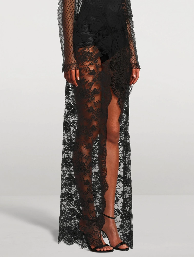 Chantilly Lace Maxi Skirt