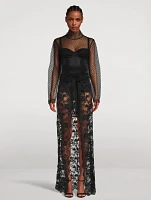 Chantilly Lace Maxi Skirt