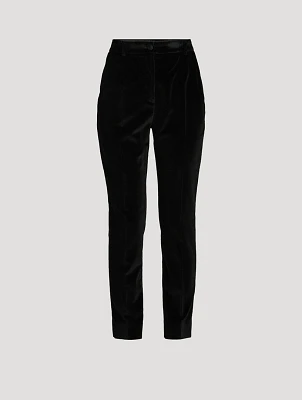 Velvet Tuxedo Trousers