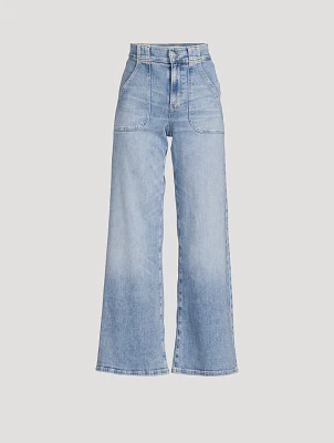 Modern Pocket Wide-Leg Jeans