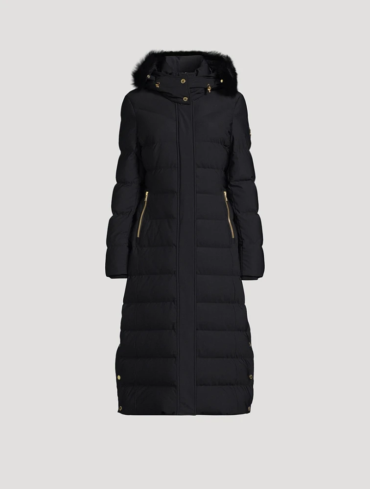 Jocada Shearling-Trimmed Down Parka