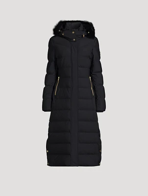 Jocada Shearling-Trimmed Down Parka