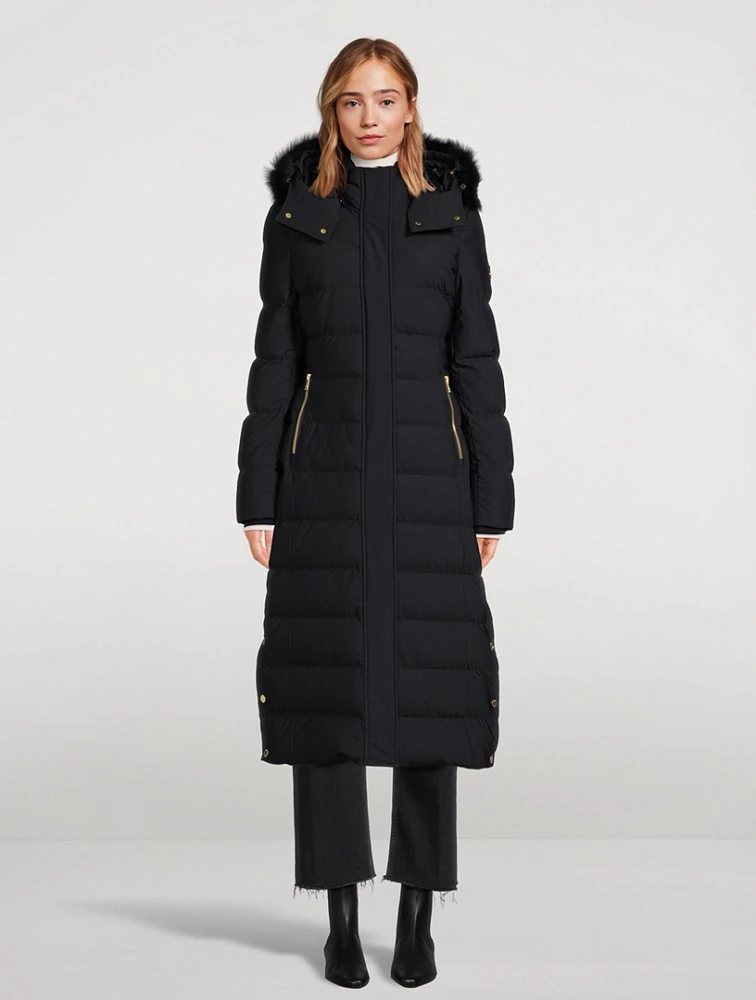 Jocada Shearling-Trimmed Down Parka