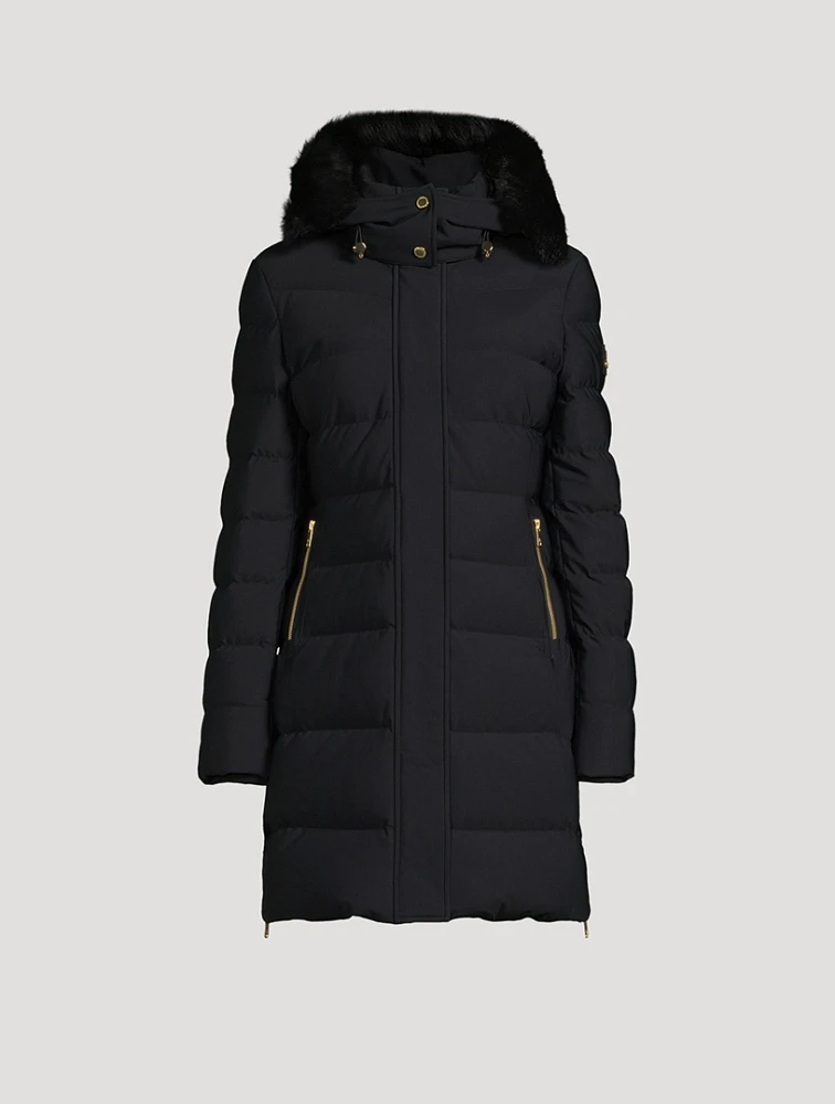Watershed 3 Shearling-Trimmed Down Parka